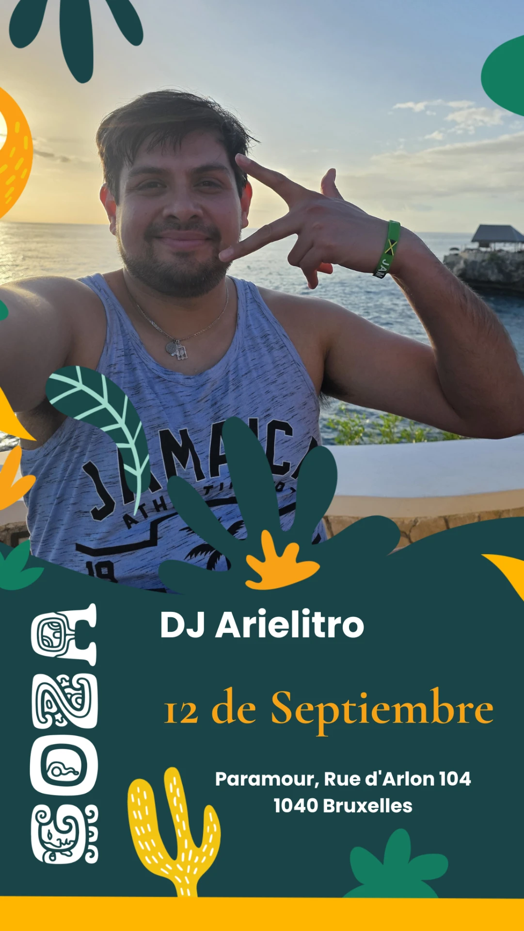 DJ Arielitro — GOZA 12 septembre 2026, Paramour Bruxelles