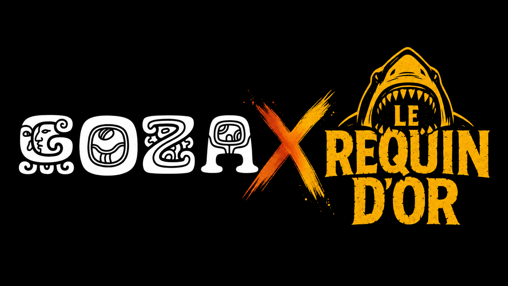 GOZA × Le Requin d'Or — affiche officielle de la soirée